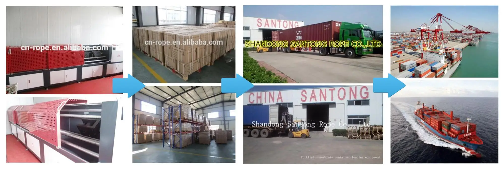 dock line, 3/8"*15', etc, popular in American market, factory in China