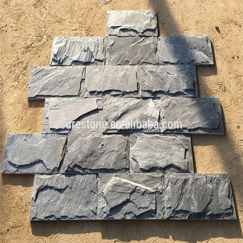 
Wall Mushroom Slate stone /landscaping slate rocks 