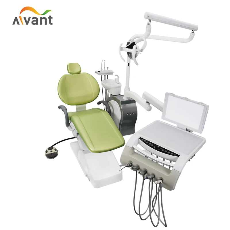 
Korea types dental bed CQ dental chair with tissue box 