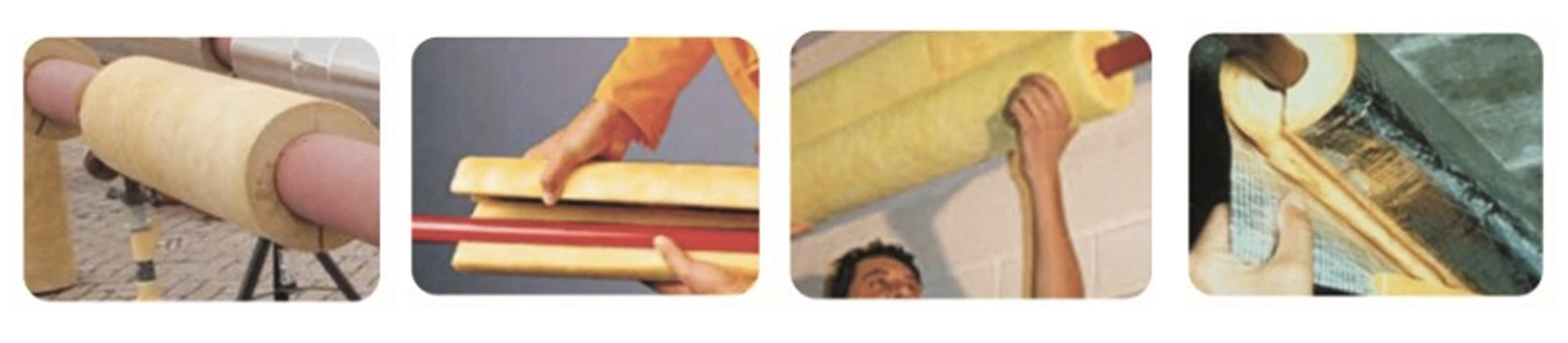 rock wool pipe insulation for  industries and pipe