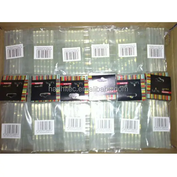 
white hot melt glue packed in header card 