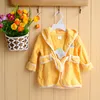 hot sale nature fabric terry towel chap boots hooded lovely cartoon character pattern baby bath clothes