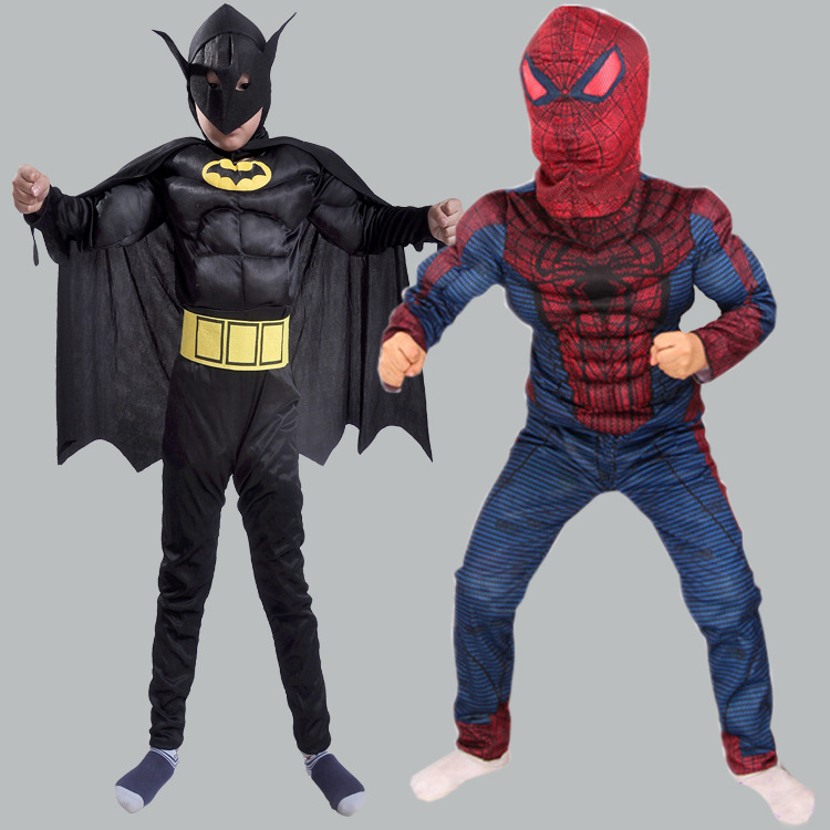 

Full Bodysuit Halloween High Quality red kids boy Spiderman Costume WGL111, Yellow