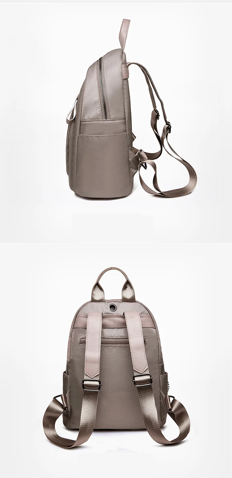 small nylon backpack purse