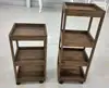 Paulownia commodity storage holder rack shelf