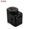 Fashion design universal travel adapter Type C quick charger 3 Pin earth ground power adaptor plug schuko socket