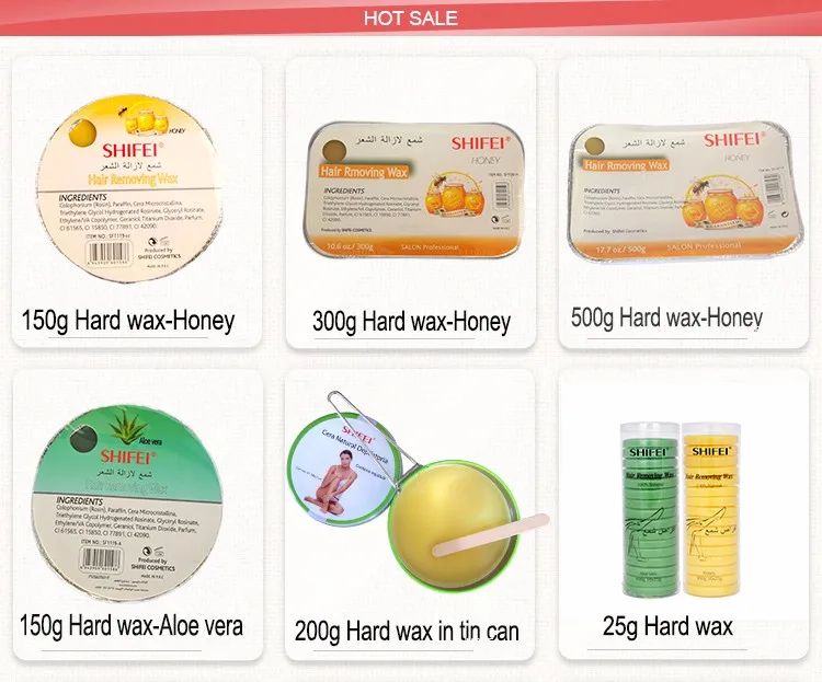 Great quality depilatory tool hard body wax for hair removal