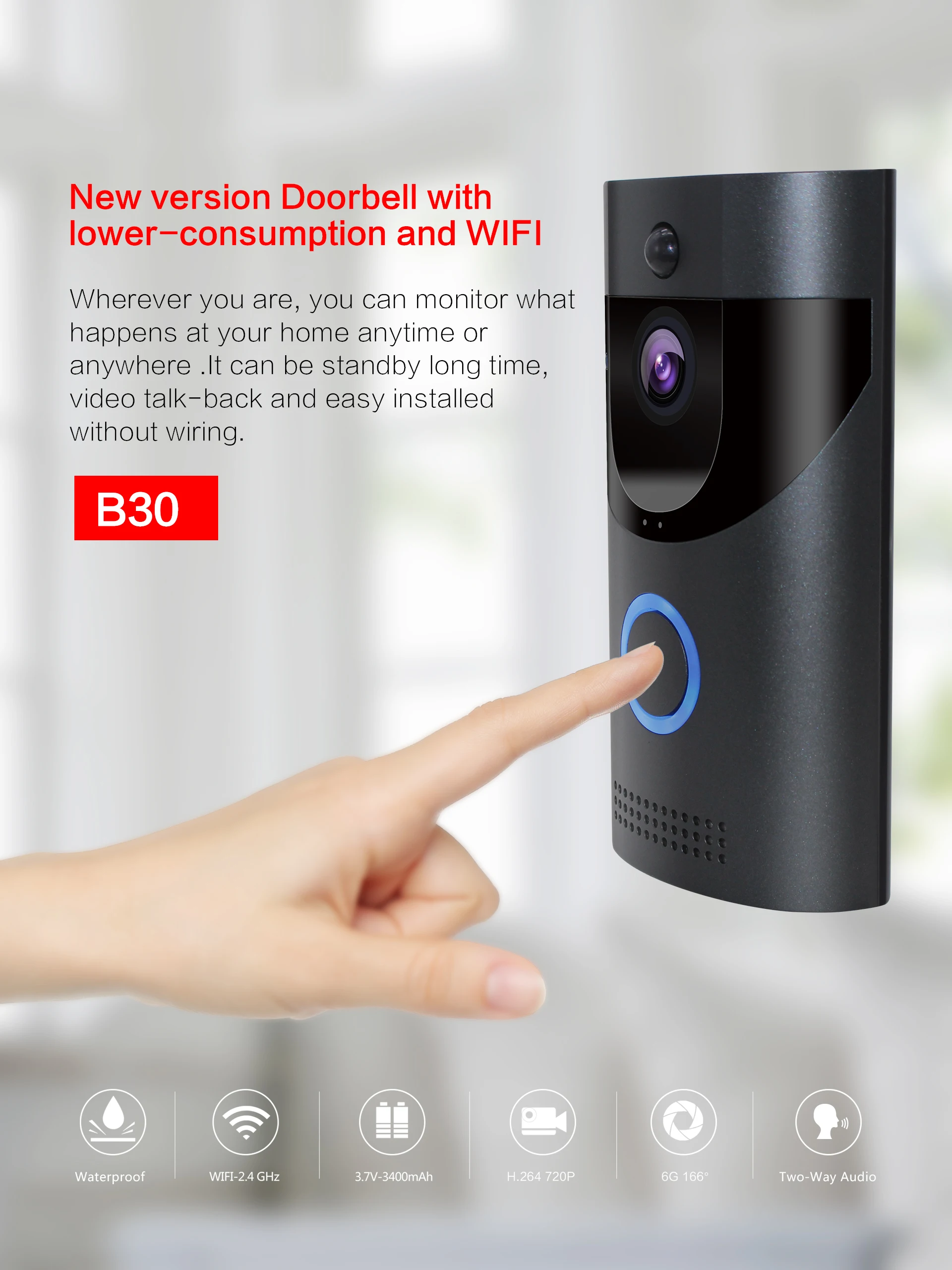 b30 video doorbell