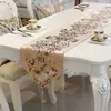Wedding Party Decorated Led Yellow Table Runner Christmas Table Runner