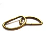 Fashion High Quality Metal 38mm Antique Bronze D Ring For Strap