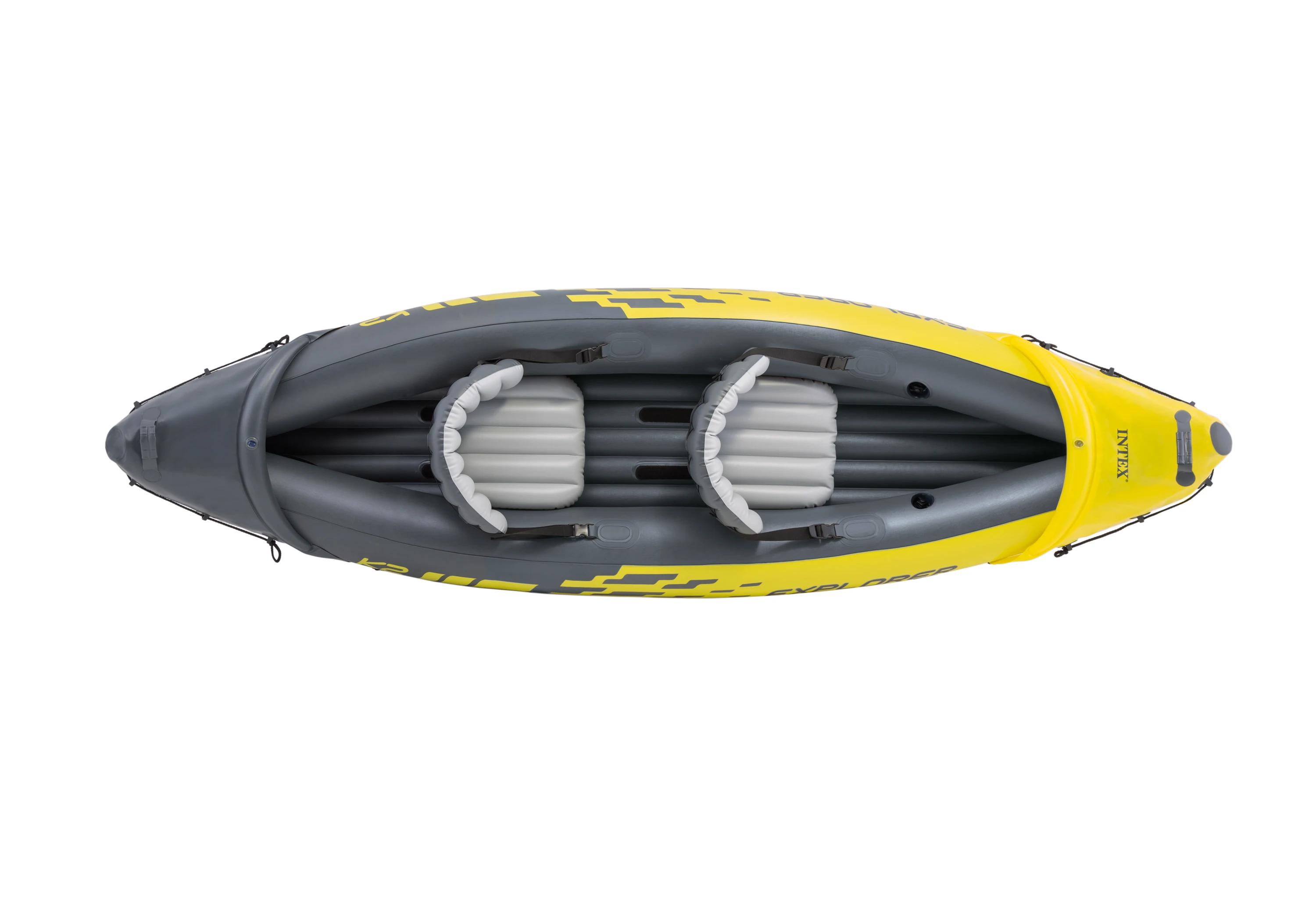 
Intex K2 Kayak 2 Person Inflatable Boat with Paddles and Pump 