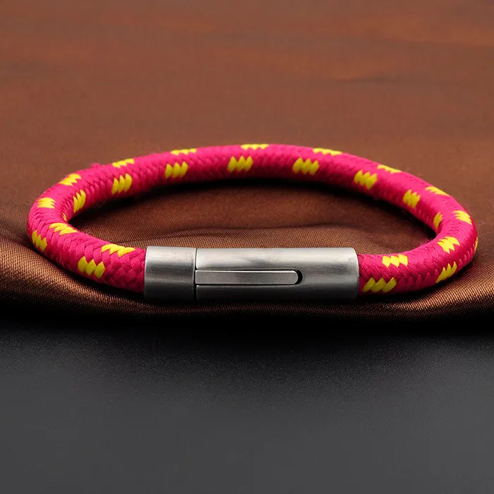 Nylon Cord Bracelet Clasp Bracelet For Women Buy