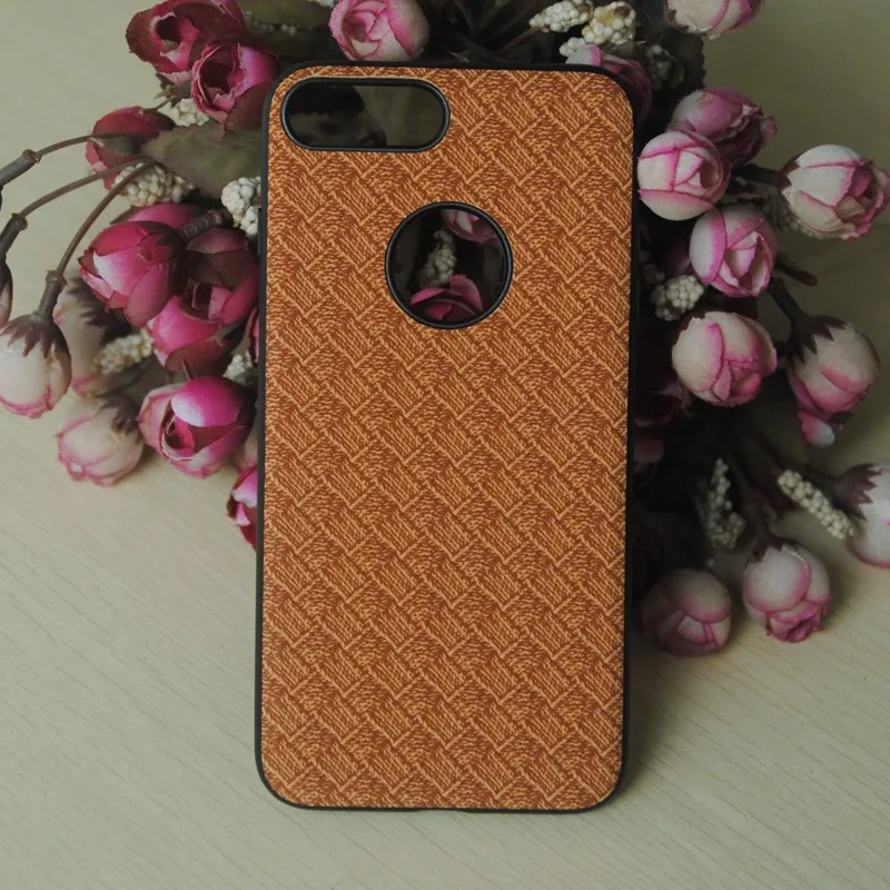 Newest beautiful TPU Cover mobile phone leather Case for iPhone 7 / 7 plus used with ring buckle