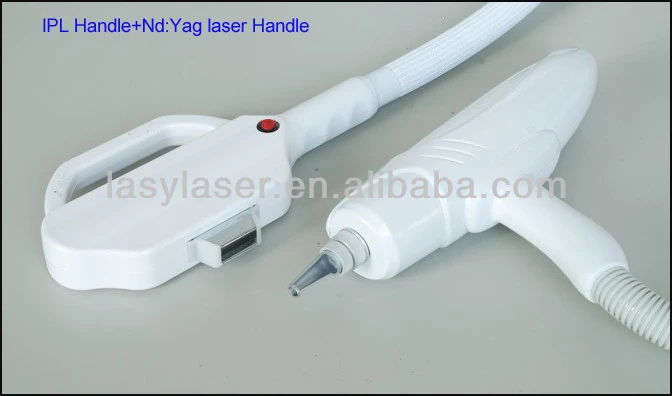 3 en 1 Laser multifuncion Elight IPL RF ND Yag, maquina OPT SHR IPL equipo de belleza