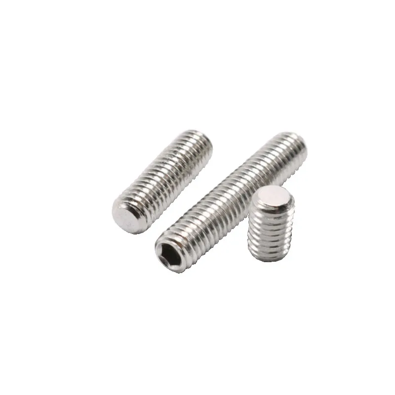 
Non-standard Stainless Steel 8.8grade Zinc Plating-yellow Slotted Headless Set Screw 