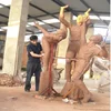 Hot selling custom sport bronze diving,basketball,tennis trophy