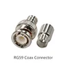 Safelectron Shenzhen CCTV Camera DVR RG58 RG59 RG6 BNC Connector, Weatherproof Sealed Male BNC Compression Connectors