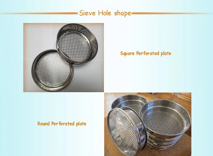ASTM Standard lab Woven Wire Mesh Copper Test Sieve