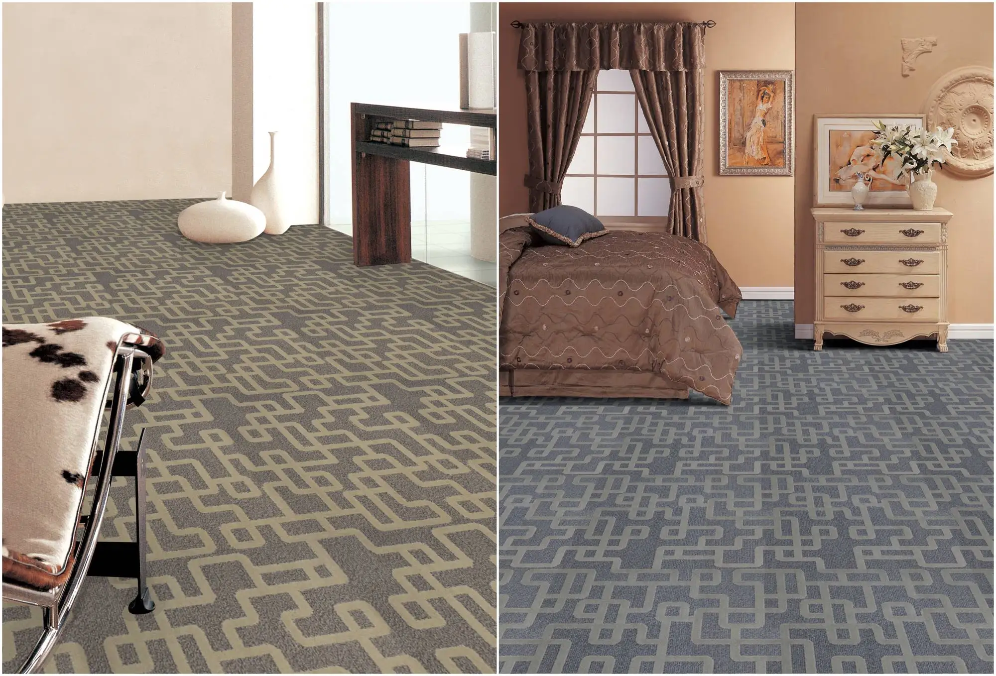 100% Polypropylene Stain Proof Tufted Carpet Floor From China