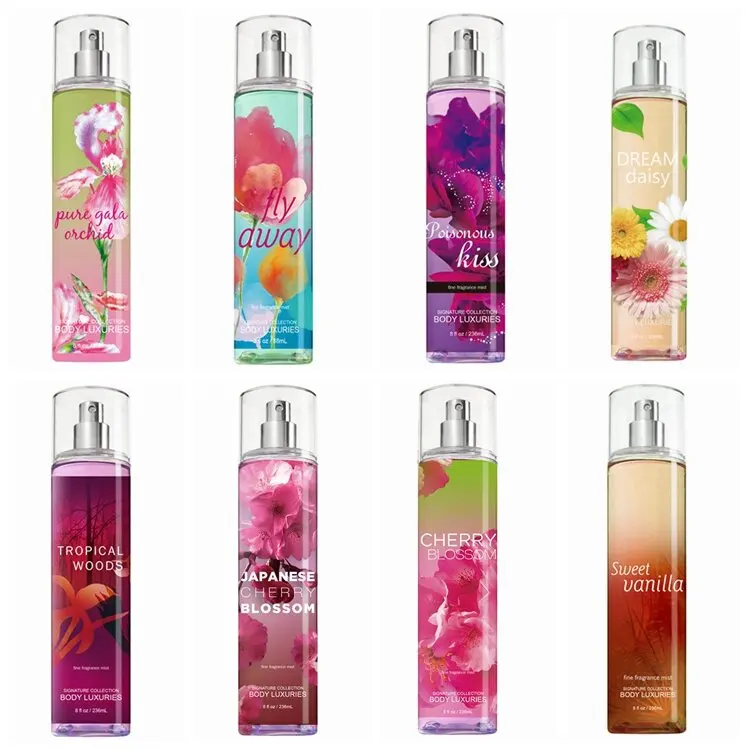 Body Luxuries Brand Sweet Vanilla Scent 236ml Long Time Lasting Hot ...
