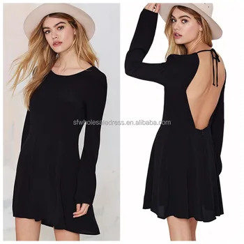 black cotton summer dress