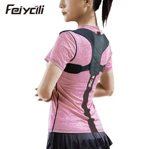 OEM adjustable magnetic back brace posture corrector for shoulder back support
