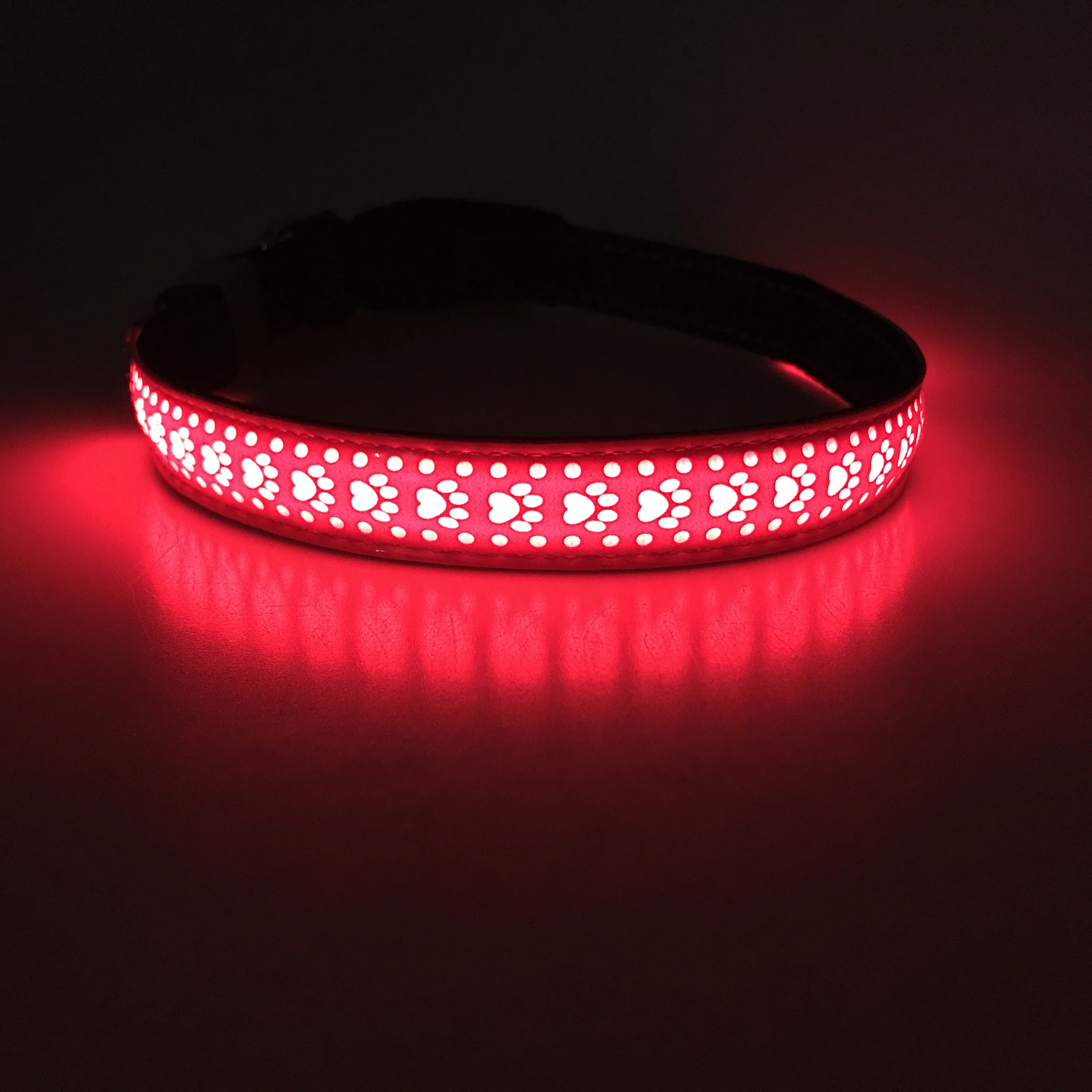 

New Product Pet Supply Waterproof USB Rechargeable Led Dog Collar