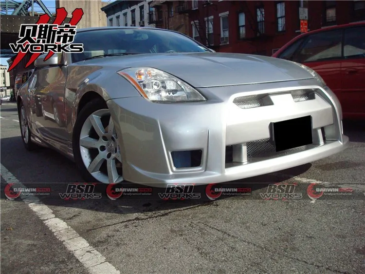 Darwinpro Gtr Style Carbon Fiber Front Bumper For 0308 350z Buy