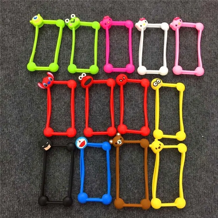 Cartoon universale del Telefono Mobile Del Silicone pagina Del Respingente Per iPhone5/6/6 plus Commercio all'ingrosso, produttore, produzione