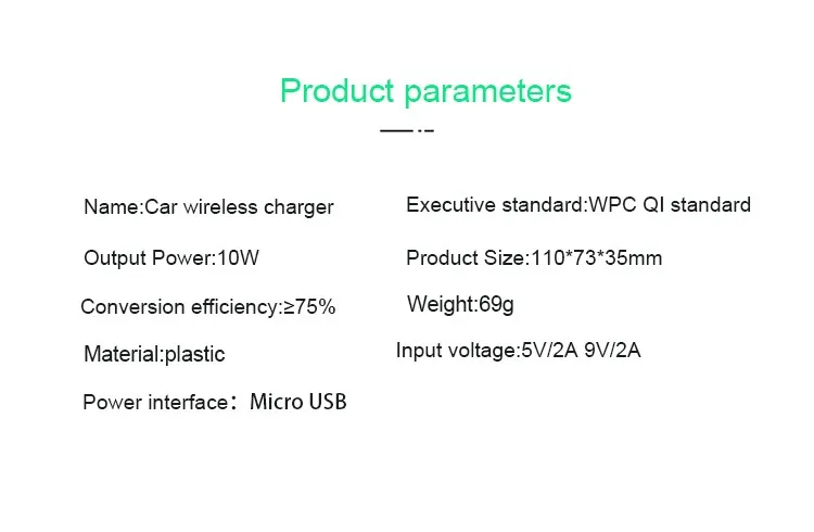 Chargeur Rapide Sans Fil Qi Support De Prise D'air de Voiture Sans Fil chargeur Pour iPhone XS X XR XS MAX Note 9 chargeur rapide Sans Fil - ANKUX Tech Co., Ltd