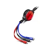 Xiaohe factory mobile accessories multi charging quick charge 3 in 1 usb data cable