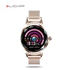 LICHIP L276 smart ladies fashion stainless diamond golden gold reloj mujer quartz luxury wrist women lady watch montre femme