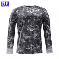 

Custom UV 50+ Sublimated Fishing Jersey 100% Polyester Fishing Shirts