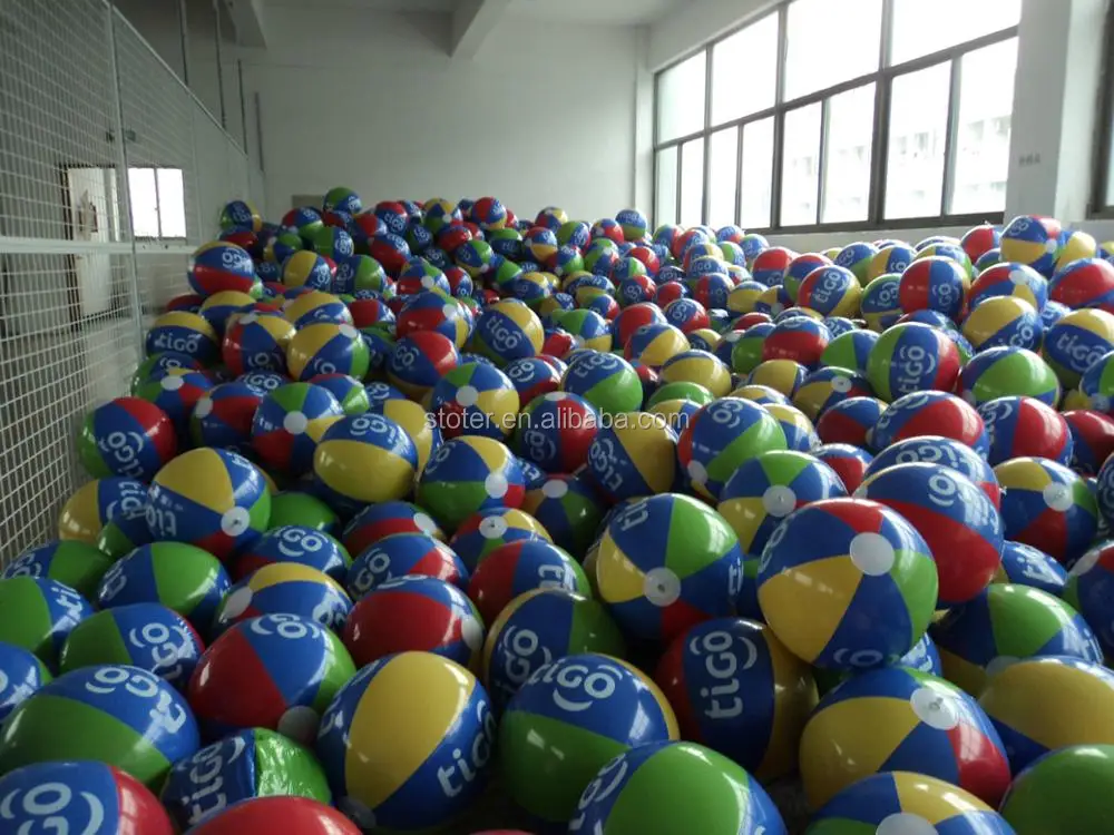 pink beach balls in bulk