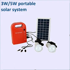 3w solar system