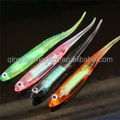 

In stock Artificial lures different color injection machine soft plastic, Vavious colors