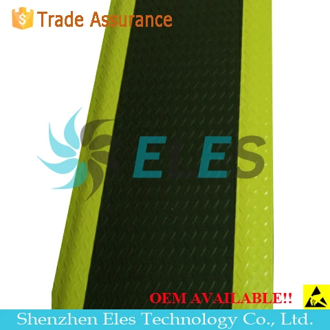 On stock esd floor mat safe anti-static mat