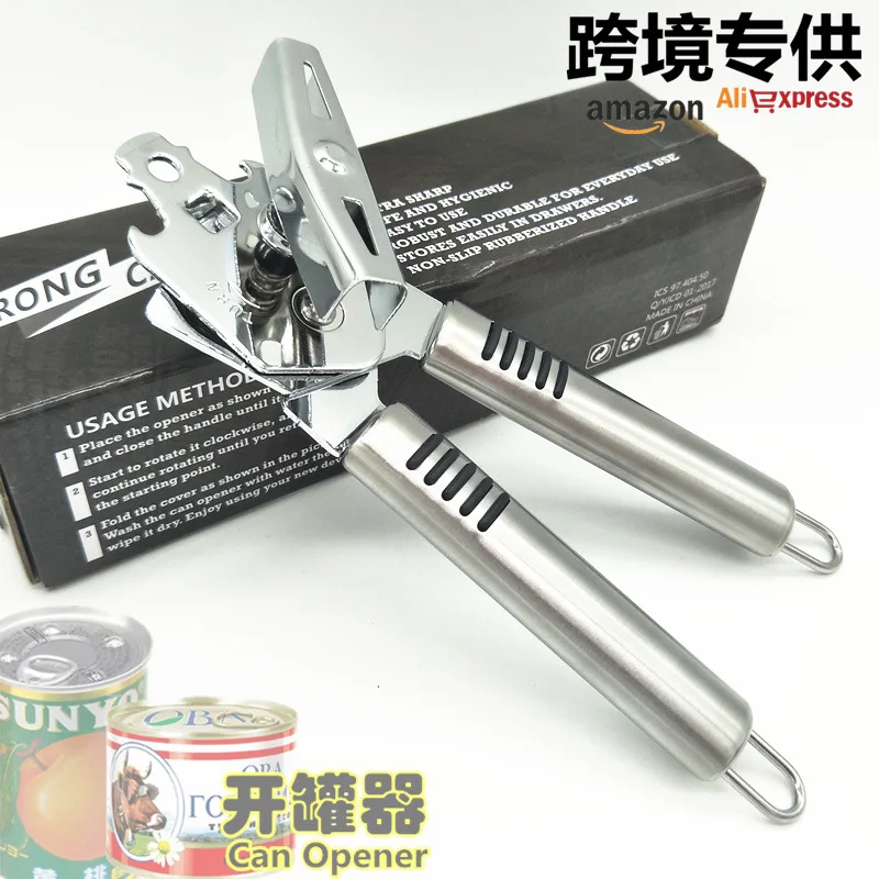 

Food-Safe Professional Stainless Steel funny can opener