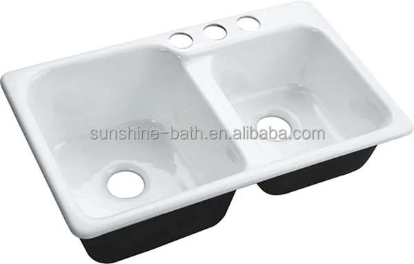 Double Bowl Undermount Kitchen Sinks Supplier Cast Iron Bathroom Double Bowl Undermount Kitchen Sinks Supplier Cast Iron Bathroom