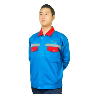 Blue Reflective Tape Men Garment Working Wear Uniform Blue Reflective Tape Men Garment Working Wear Uniform