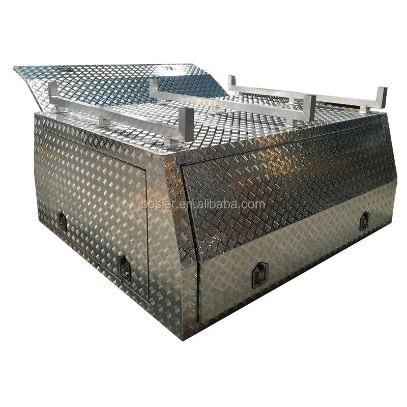 Aluminum Ute Canopy Tool Box Ute Canopy With Three Lids Oem/odm Buy