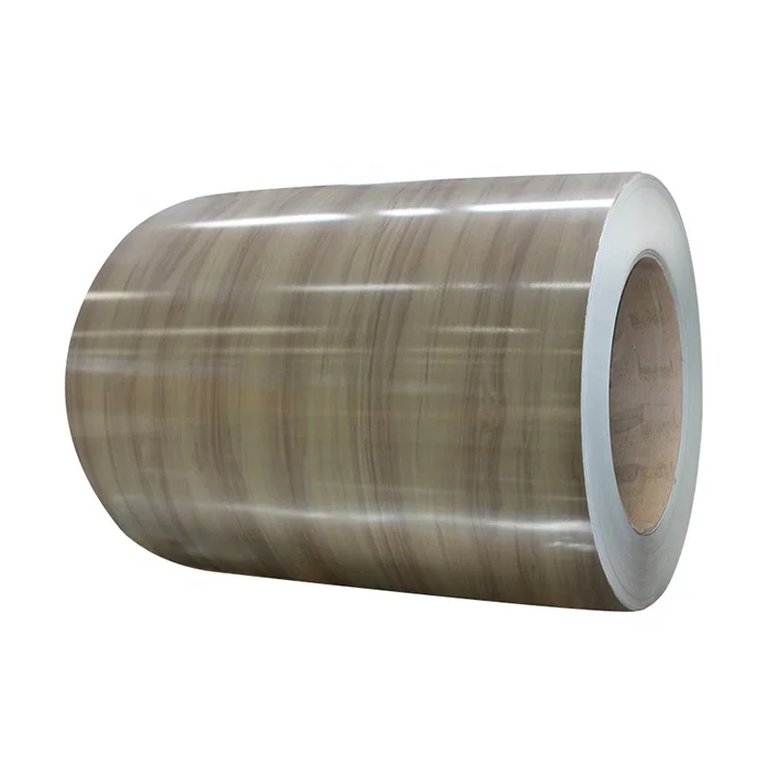 Low Price High Quality Wood Grain Aluminum Coil Stock For Door Buy