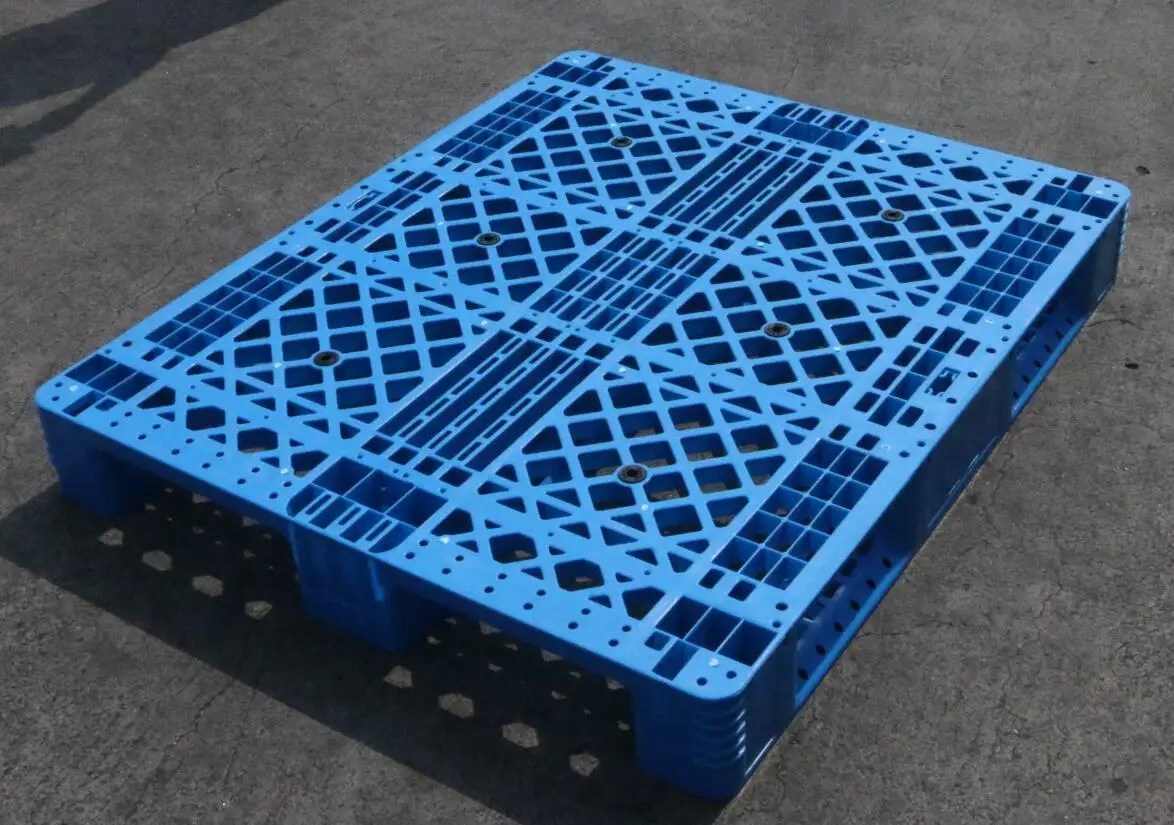 Huading Heavy Duty Recycled Plastic Pallet Single Faced Way Industry