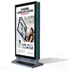 Aluminum frame double sided standing scrolling led advertising light box