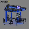 Virtual Reality Park Play Station 4 Players Cs Battle 9D Vr Arcade Game Gun Shooting Vr Gaming Machine Battle Motion Simulator