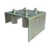 guide bracket with nylon roller(Two-piece contour frame);Staffa di guida con rullo in nylon