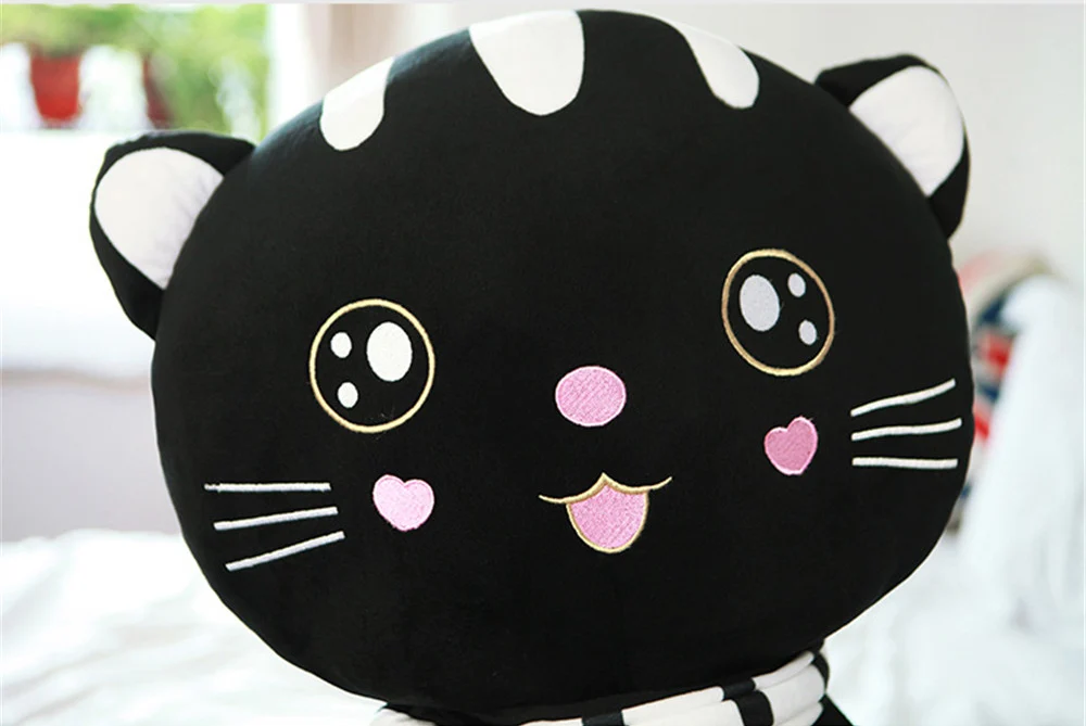 Fancytrader Cute Stuffed Soft Plush Cat Toys Big Anime Children Gifts Cats Doll Pillow 8