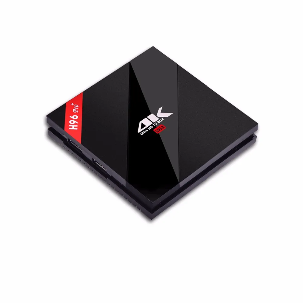 

Xinways H96 Pro Amlogic S912 Octa Core Android 7.1 KD player Free Movie Tv Box, Balck