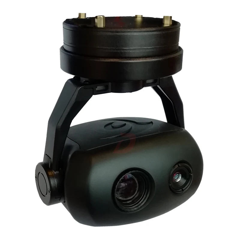 

Dual Sensor UAV Drone 10x optical zoom and infrared thermal imaging gimbal camera