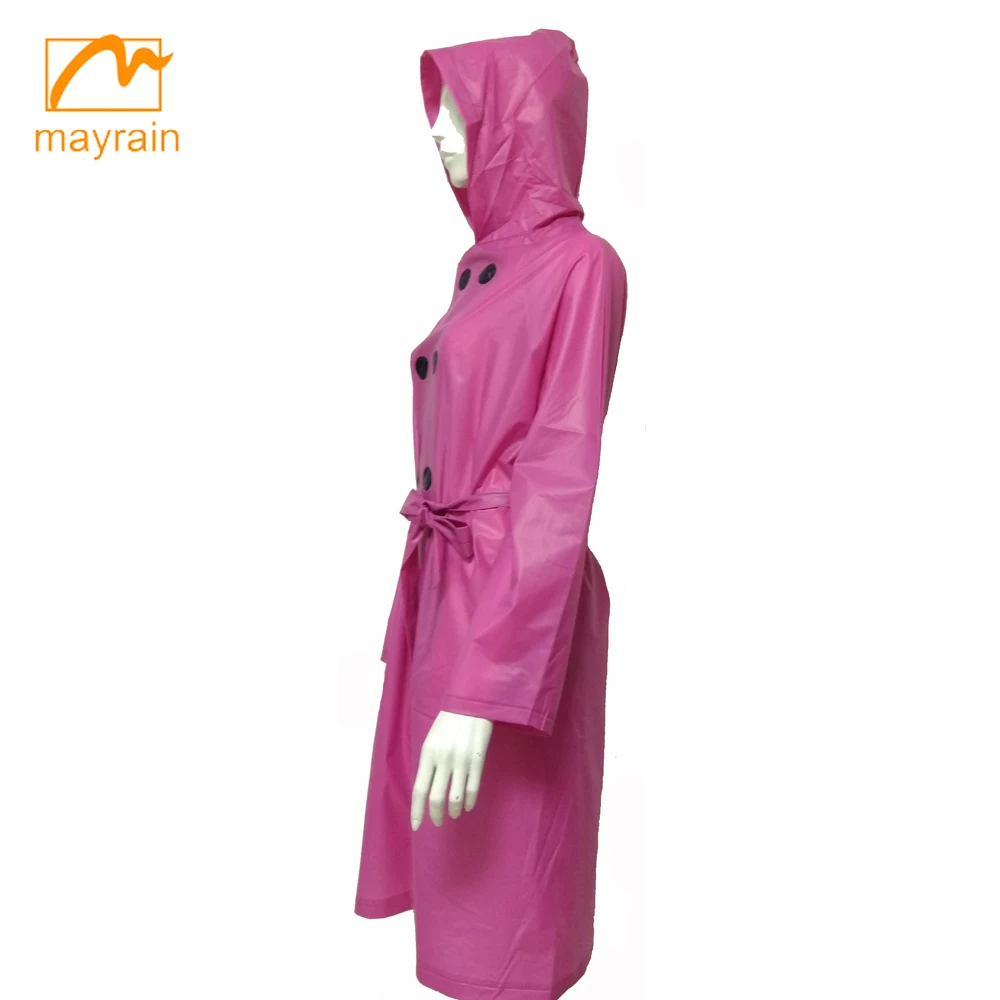 Sex Plastic Rainwear Rain Jacket Women 2018 Buy Promotion Raincoat